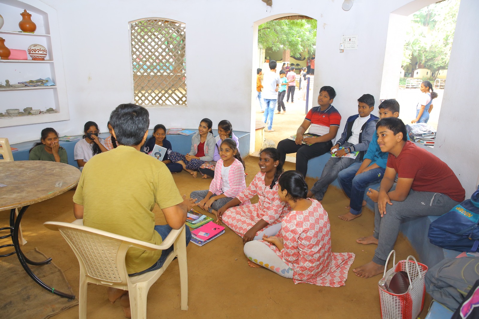 Samskruthi The school