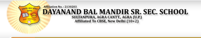 Dayanand Bal Mandir-Sultanpura, Agra Cantt, NA, Uttar Pradesh -282001