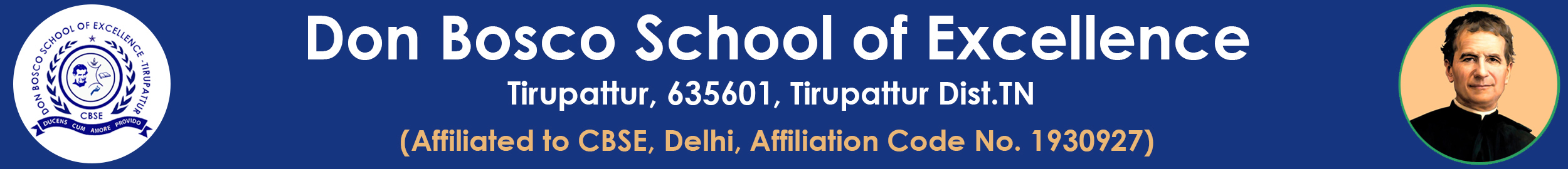 Don Bosco School of Excellence-Bosco Nagar, Achamangalam, Tirupathur, Vellore, Tamil Nadu -635601