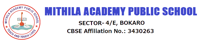 Mithila Academy Public School-Sector 4, Bokaro Steel City, NA, Jharkhand -827004