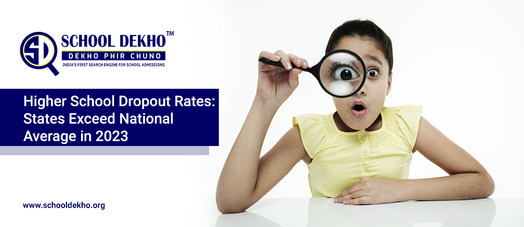 Higher School Dropout Rates: 7 States Exceed National Average in 2023