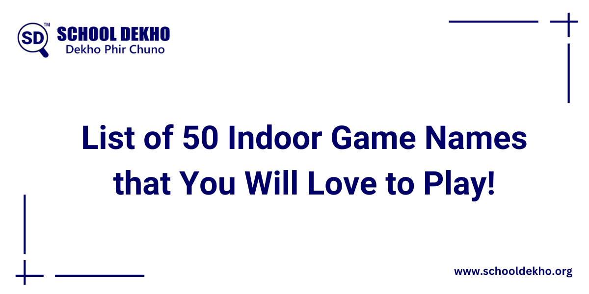 indoor games name