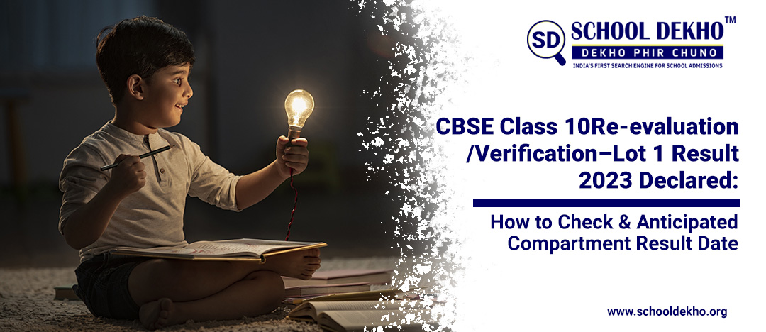CBSE Class 10 Re-evaluation & Verification – Lot 1 Result 2023 Declared