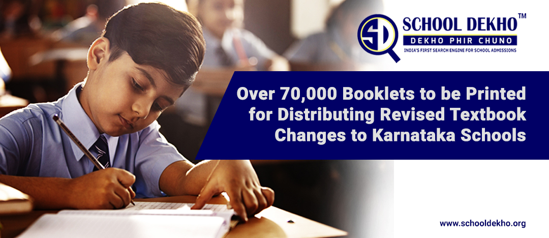 Over 70,000 Booklets to be Printed for Distributing Revised Textbook Changes to Karnataka Schools
